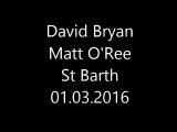 David Bryan et Matt O'Ree mini concert Saint Barth