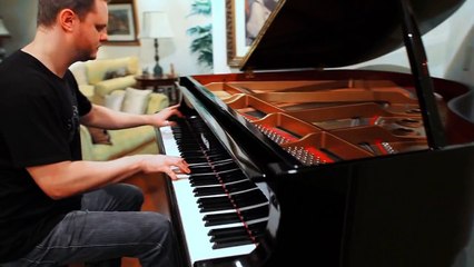 The Woody Woodpecker theme on piano!