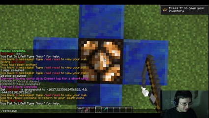 Minecraft Plugin: essential on buggy server! (very long video)