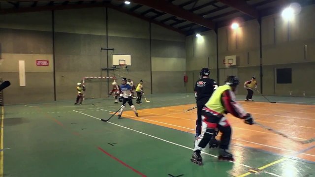 Petite démonstration d'un match d'entrainement loisir, au RHCL54 c'est pour bientôt, c'est pour le fun ! pour tous les niveaux ! pas de compétition juste du jeu ! viens nous rejoindre le 4 Avril 2016 au moulin noir.