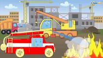✔ RACING CAR Pit Stop CAR Garage Tuning Drag Racer! Childrens Car Cartoons