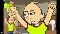 Caillou Gets Grounded For Destroying Joeys Room