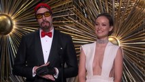 Leonardo DiCaprio Eats Girl Scout Cookie - Oscars 2016 Awkward Moments
