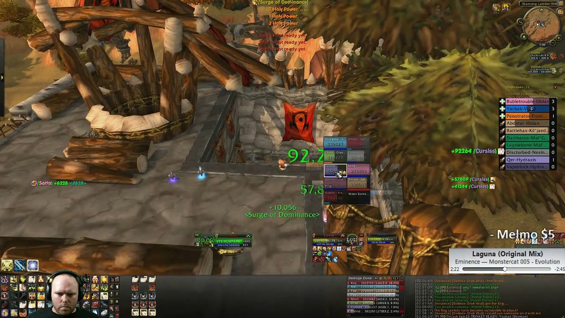⁣14 Million Healing done ( Footage from live stream )