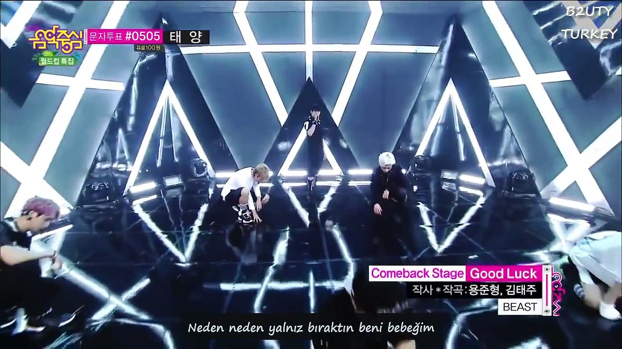 [TUR SUB] BEAST - B2ST- ( 비스트 ) - GOOD LUCK