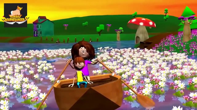 Fem små apekatter med mer | 3D versjon | Barnesanger på norsk | 35 min loop