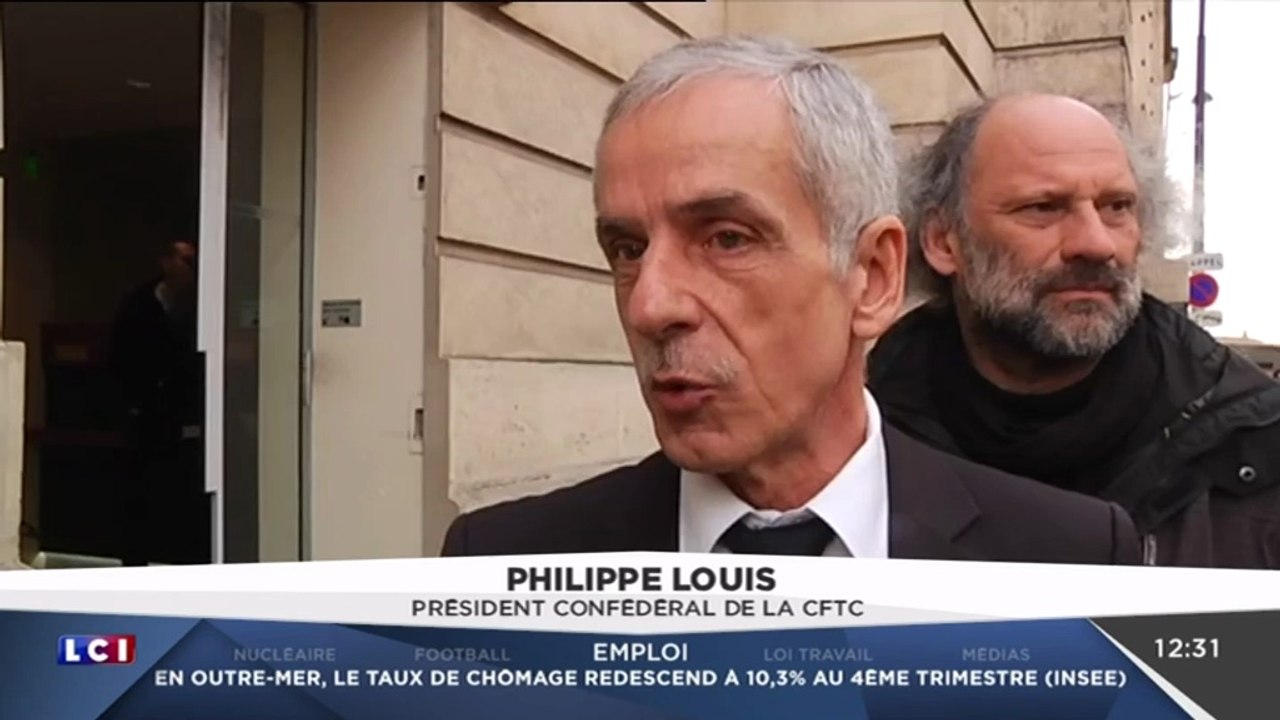 Passage média - P.Louis - LCI - Réforme du Code du travail - Rencontre avec la ministre