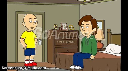 Caillou Acts Like African Vulture and Gets Grounded (Read Desc.)