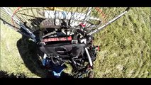 Extreme Powered Paragliding Acro With BlackHawk Paramotor
