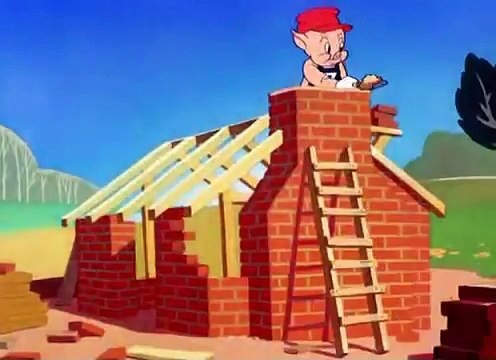 Looney Tunes Three Little Pigs Big Bad Wolf Cartoons 4 Kids FULL EPISODES