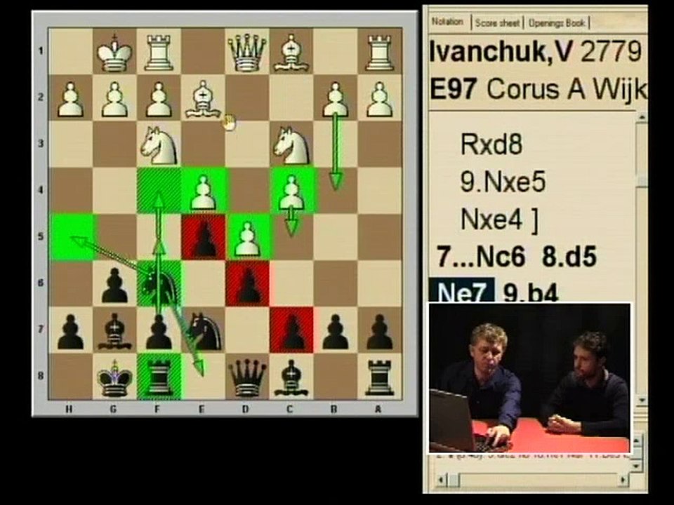 CORUS 2009 Acte 3 : Ivantchouk - Radjabov