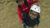 My 1st Paragliding Experience (take off)