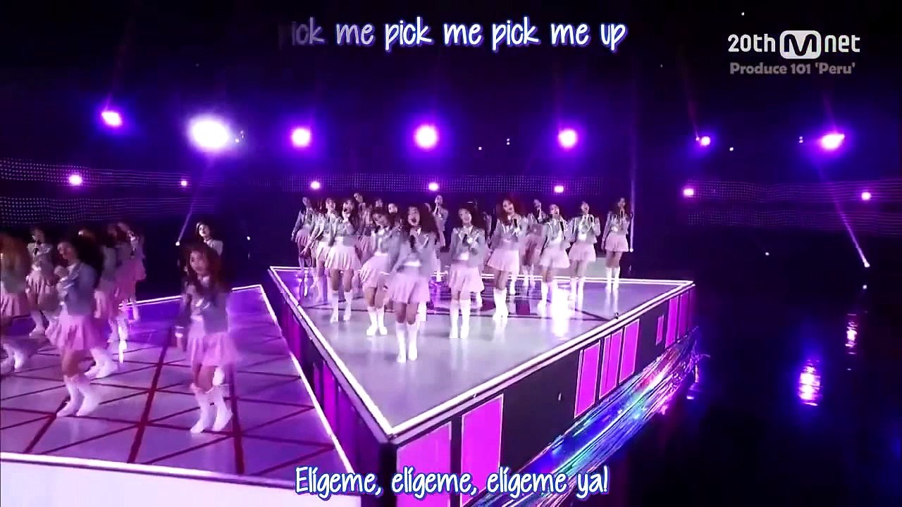 Produce 101 [프로듀스 101]  ′PICK ME′ performance