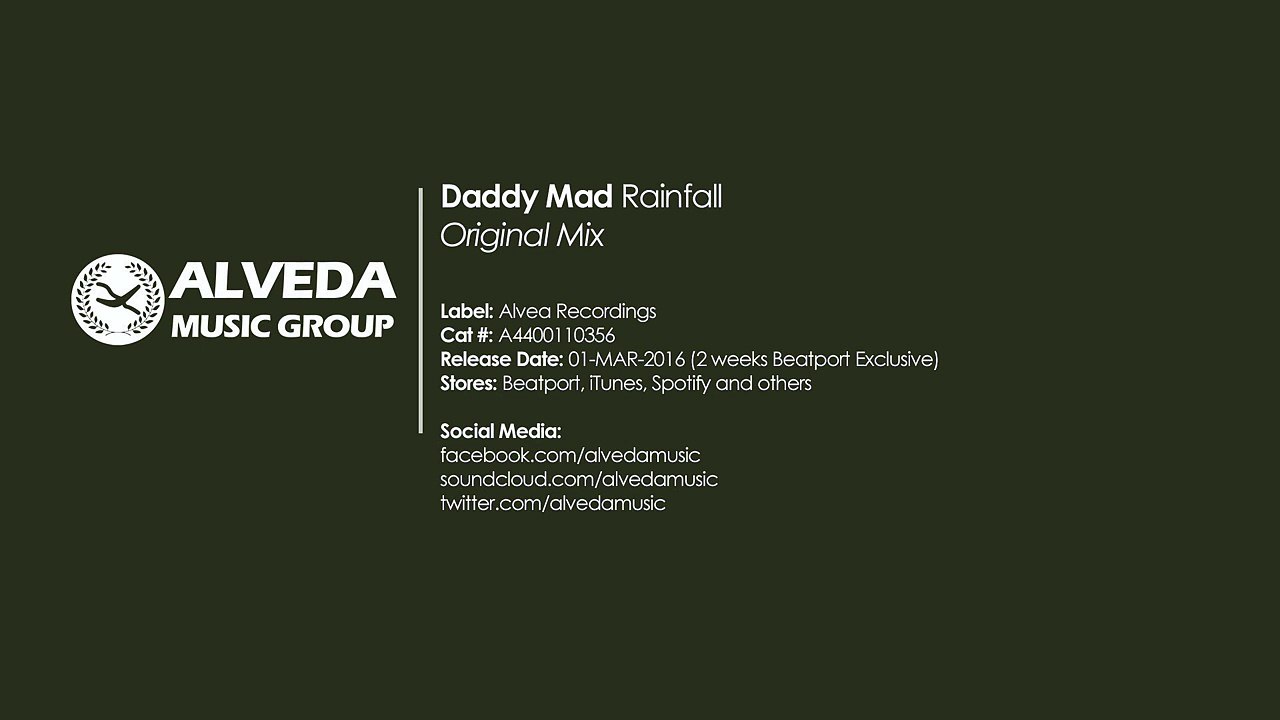 Daddy Mad - Rainfall (Original Mix)