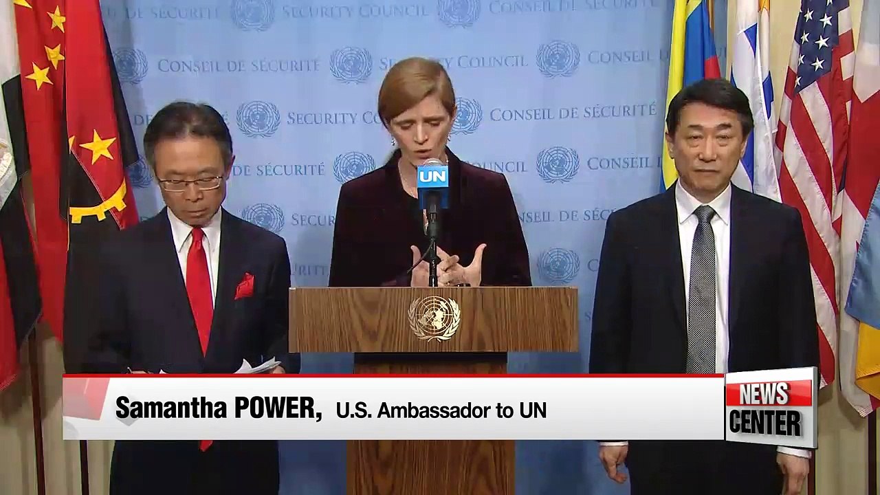 UN Security Council unanimously adopts tough new resolution on N. Korea