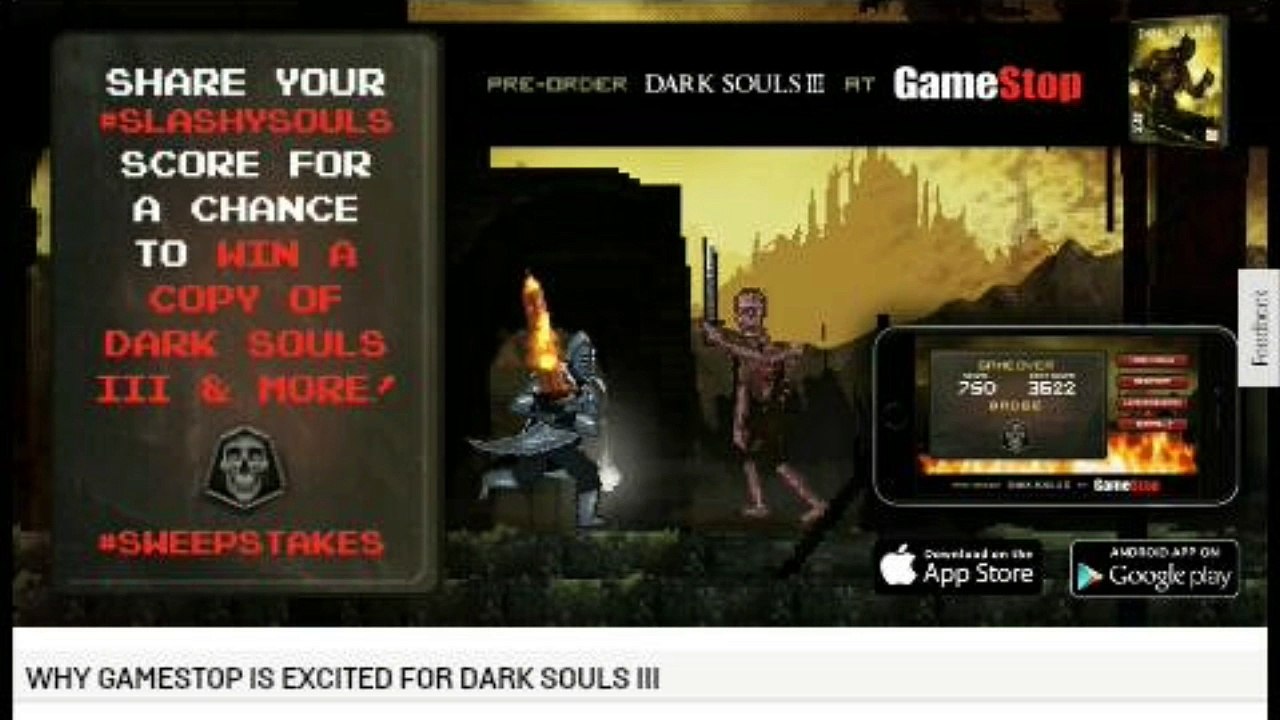 Slashy Souls GiveAway
