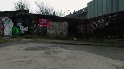 Les Grands moulins de Paris vus du ciel