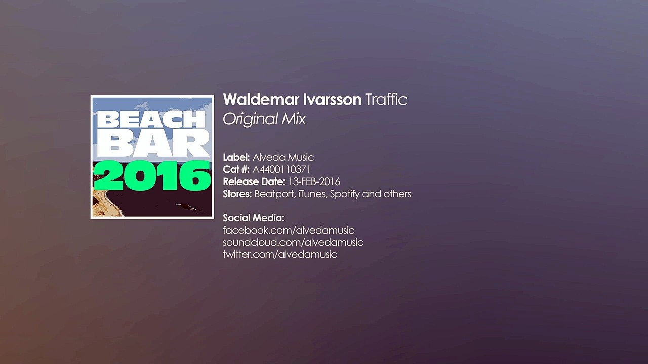 Waldemar Ivarsson - Traffic (Original Mix)