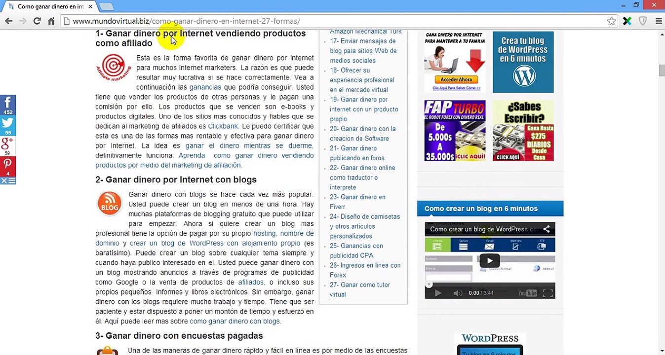 27 Formas De Ganar Dinero Por Internet