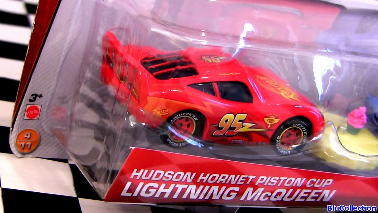Lightning McQueen & Sally Dinner Table Diecast 2013 From Wheel Well Motel Dining Table Disney Pixar