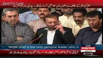 Check Out Bongi Of Farooq Sattar In Press Conference