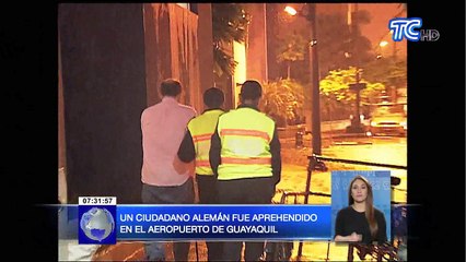 Ciudadano alemán detenido con más de 5 kilos de droga líquida