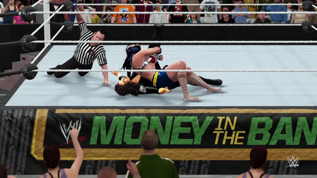 WWE 2K16 nia jax v wonder woman