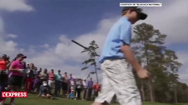 Un golfeur de 11 ans réalise un trou en un devant Tiger Woods