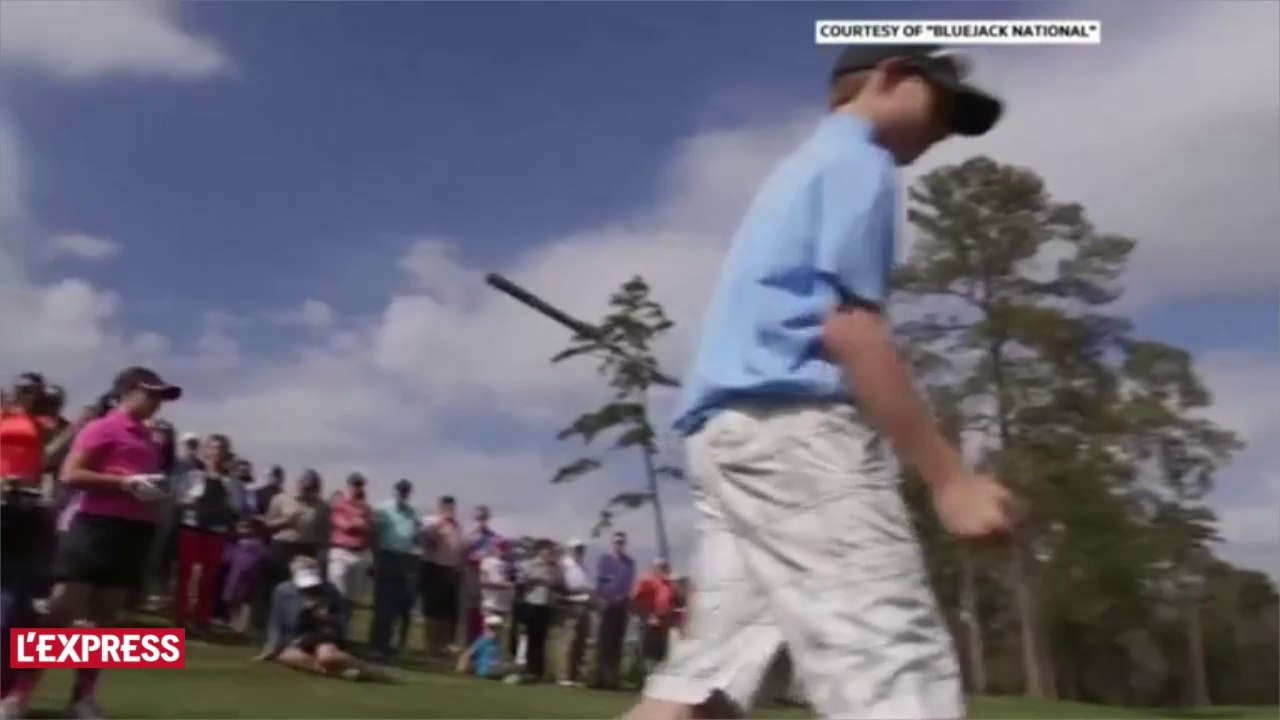 Un golfeur de 11 ans réalise un trou en un devant Tiger Woods