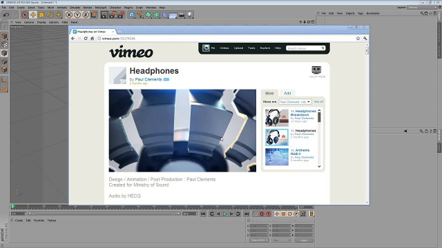Cinema 4D Cloth Morphing Tutorial[via torchbrowser.com]