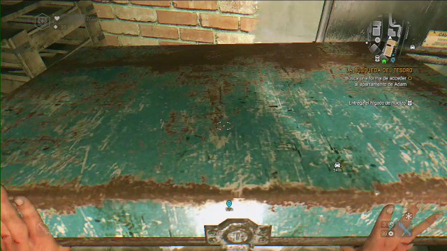 Dying Light The Following, gameplay Español, parte 28, La busqueda del tesoro, las pistas del apartamento de Adam