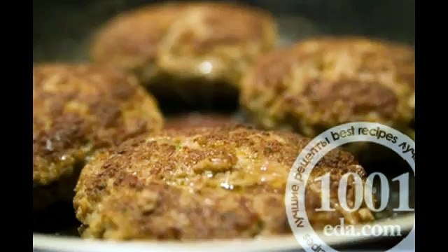 Картофельные котлеты с солеными грибами