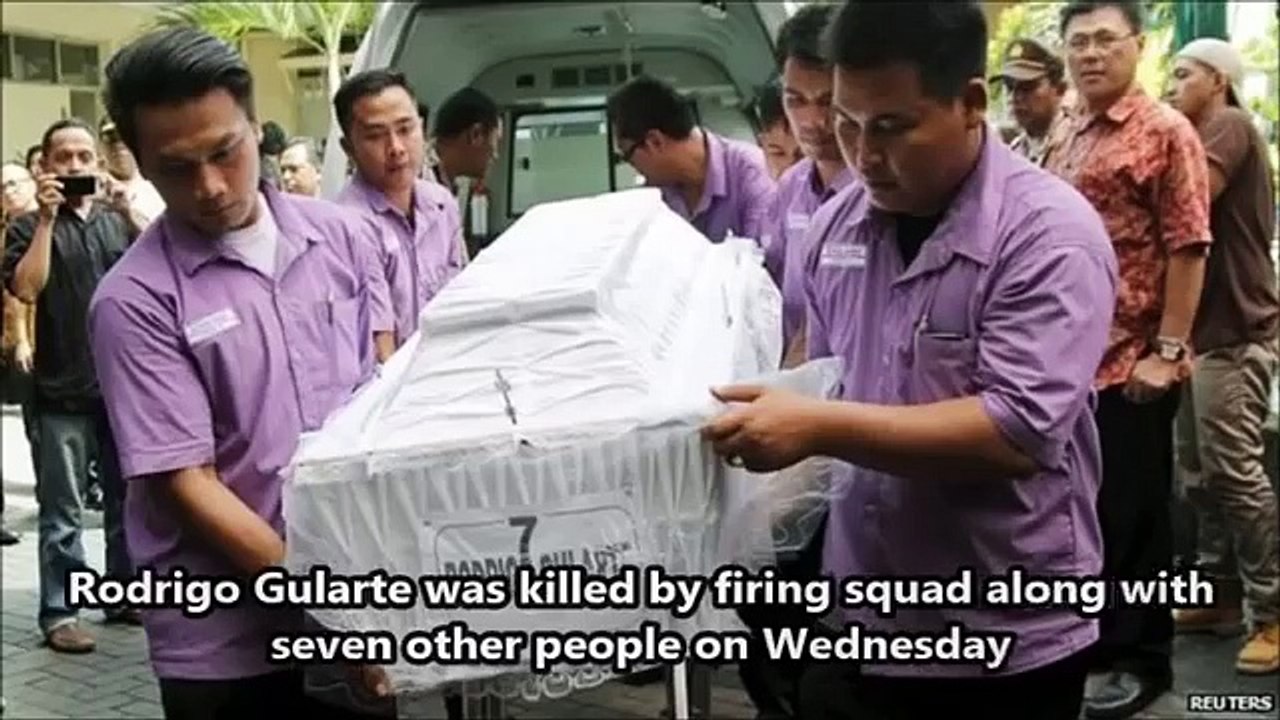 Indonesia executions Brazilian was unaware until end