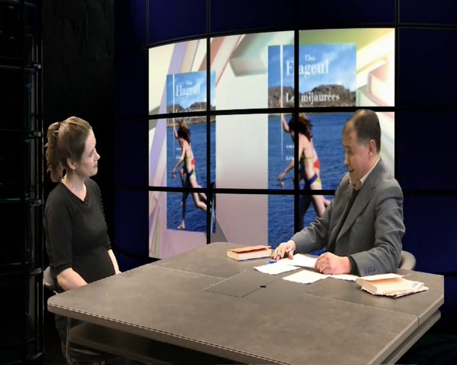 Elsa Flageul, invitée de l'écrivain Youcef ZIREM dans son émission Graffiti à BRTV