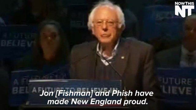 Bernie Sanders Loves Vermont Jam Band Phish