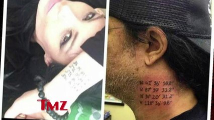 What Do The Mysterious Numbers on Slash’s Neck Mean??