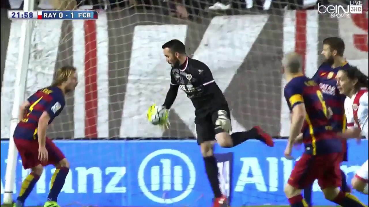 ملخص برشلونة ورايو فاليكانو 5-1