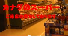 カナダのスーパーお買い物体験☆grocery sotre in CANADA