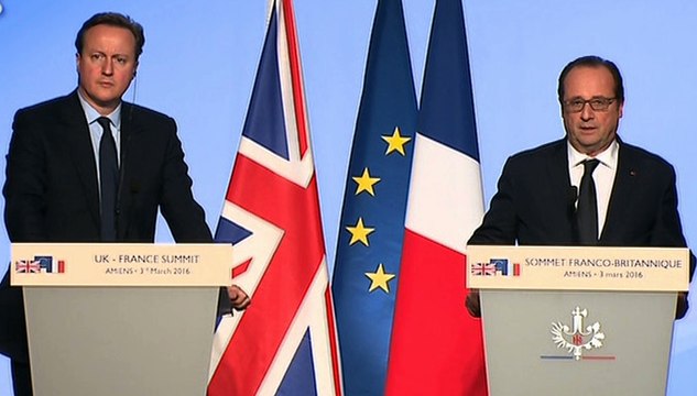 Conférence de presse conjointe avec M. David Cameron, Premier ministre du Royaume-Uni