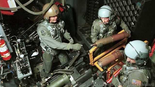 Lockheed AC 130 (АС 130) боевое применение самолета