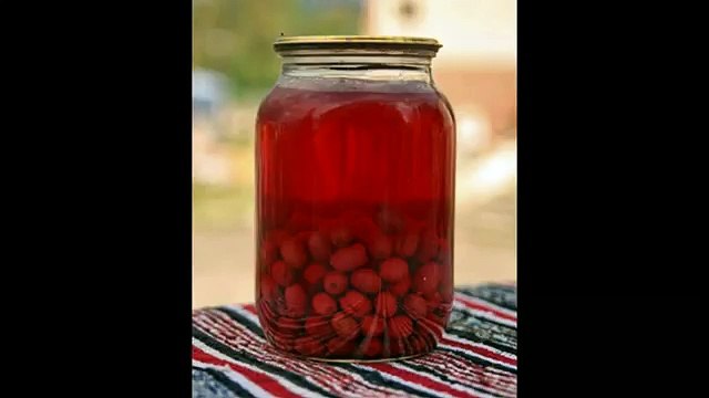 Компот из кизила на зиму