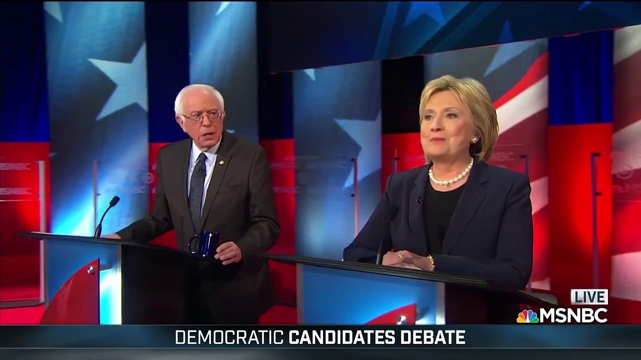 Hillary Clinton, Bernie Sanders Trade Barbs On Health Care | Democratic Debate | NBC News-