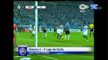 100 x Ciento Fútbol - Copa Libertadores: Gremio 4-0 Liga de Quito