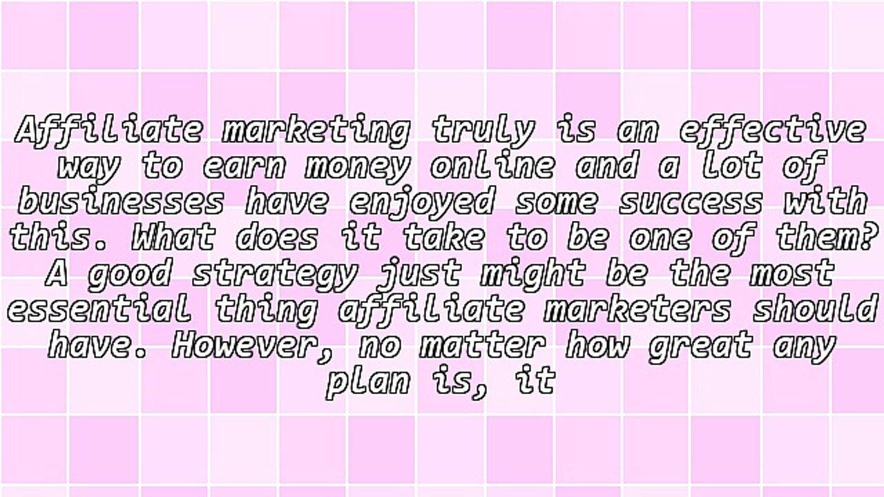 The "Must Haves" For Success In Affiliate Marketing