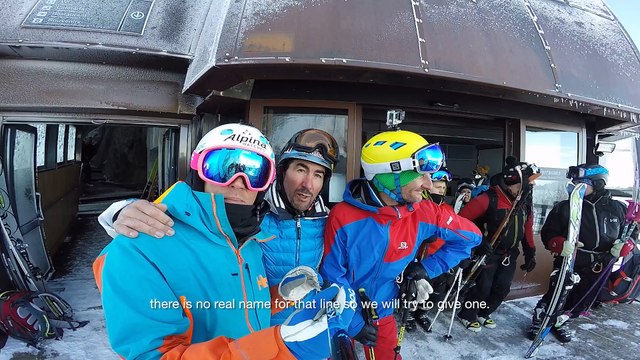Cham Lines : Luc Alphand en invité spécial d'Aurélien Ducroz dans un couloir de Chamonix