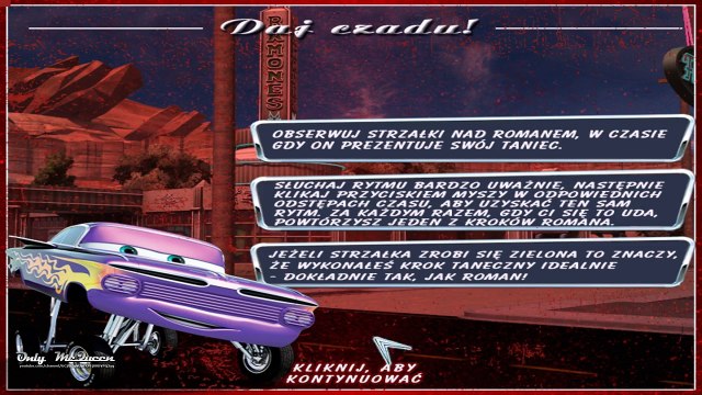 AUTA ! #13 Daj czadu! - Zygzak McQueen i Roman - Disney Cars 4K UHD