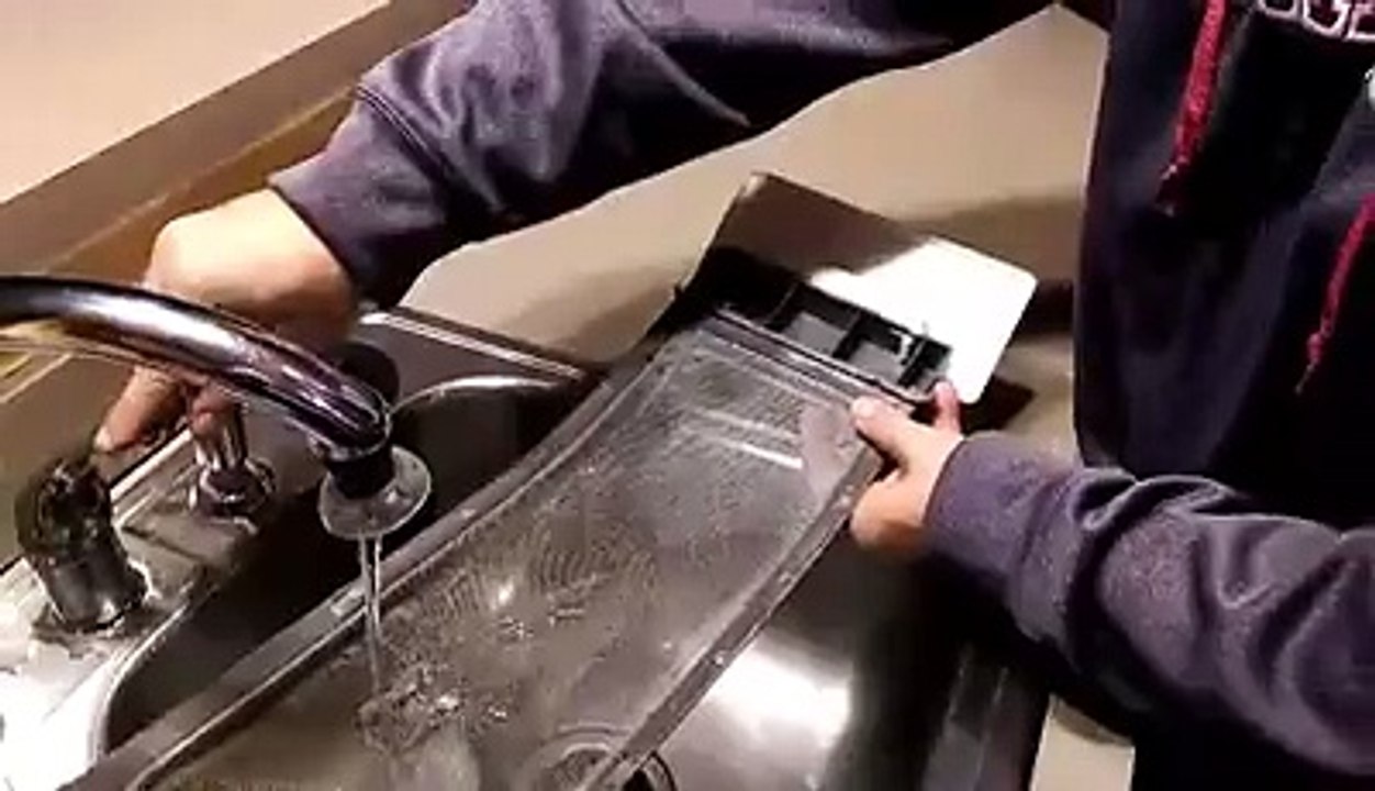 Le filtre retient l’eau, une solution s'impose!