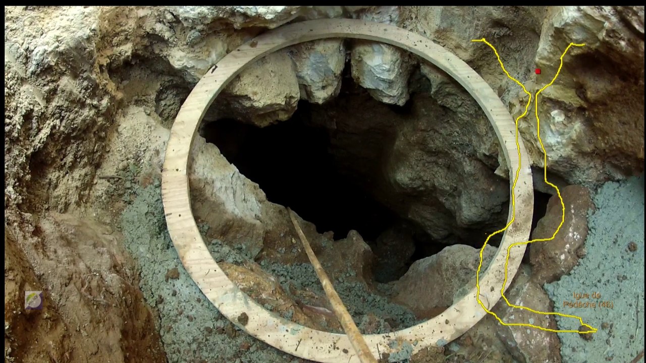 Spéléologie Lot-Igue de Pédêche -Vidaillac 46