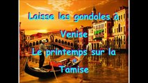 Les Gondoles à venise