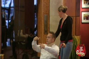 Foot Stuck In Elevator Door